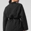 Urbanite Wrap Puffer - Black