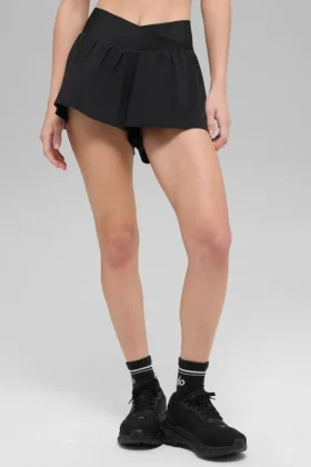 V-Cute Running Short - Black