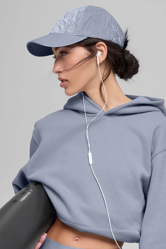 Velvet Off-Duty Cap - Winter Frost