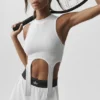 Wellness Rib Flaunt Tank - White