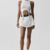 Wellness Rib Flaunt Tank - White