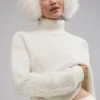 Winter Magic Cashmere Turtleneck - Ivory