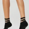 Women's Pulse Grip Sock - Black