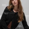 Wool Cashmere New Class Cropped Cardigan - Black