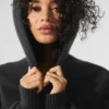Wool Cashmere New Class Hoodie - Black