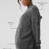 Wool Cashmere New Class Hoodie - Platinum Grey