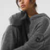 Wool Cashmere New Class Hoodie - Platinum Grey