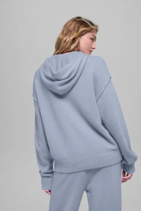 Wool Cashmere New Class Hoodie – Winter Frost
