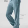 Wool Cashmere New Class Sweatpant - Celestial Blue Granite Heather