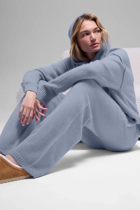 Wool Cashmere New Class Sweatpant - Winter Frost