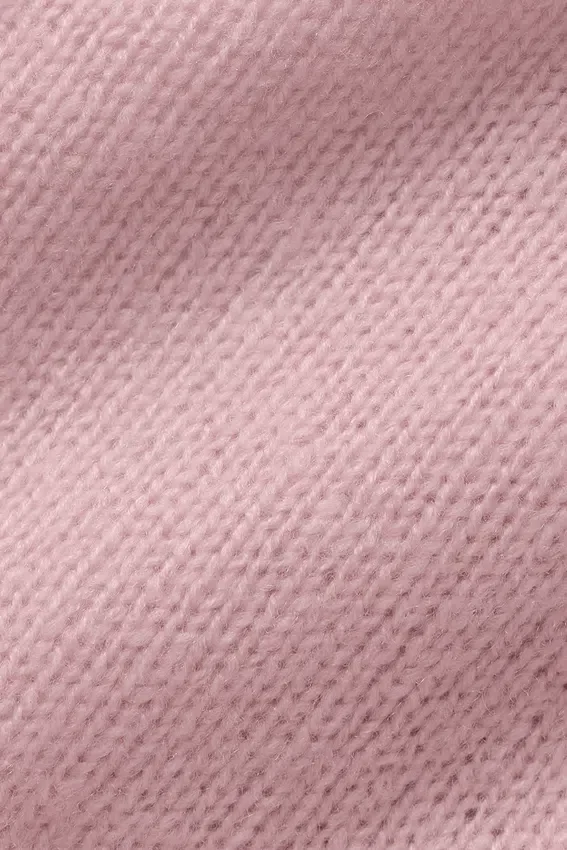 Wool Cashmere New Class Tie Cardigan - Vintage Pink