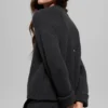 Wool Cashmere Ribbed Noble Crewneck Sweater - Black