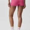 Wool Cashmere Ribbed Noble Short - Paradise Pink
