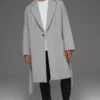Wool Gameday Overcoat - Athletic Heather Grey